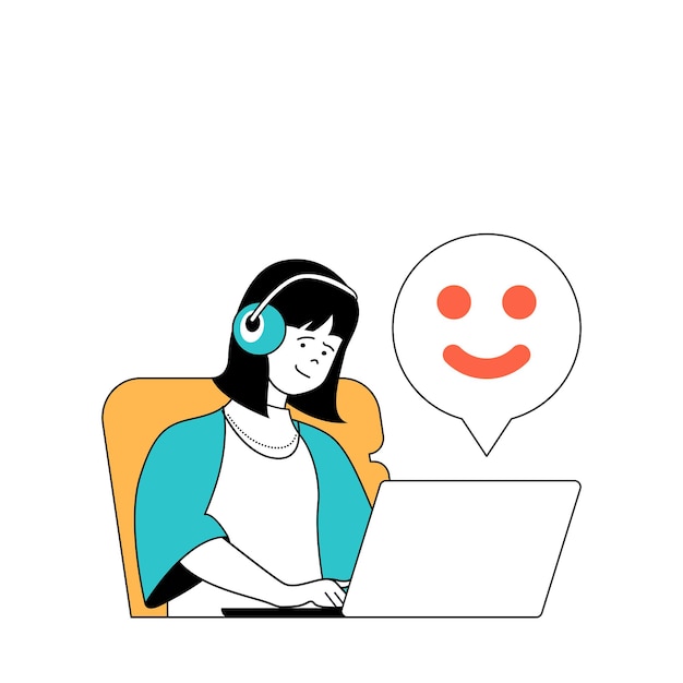 Contact illustration